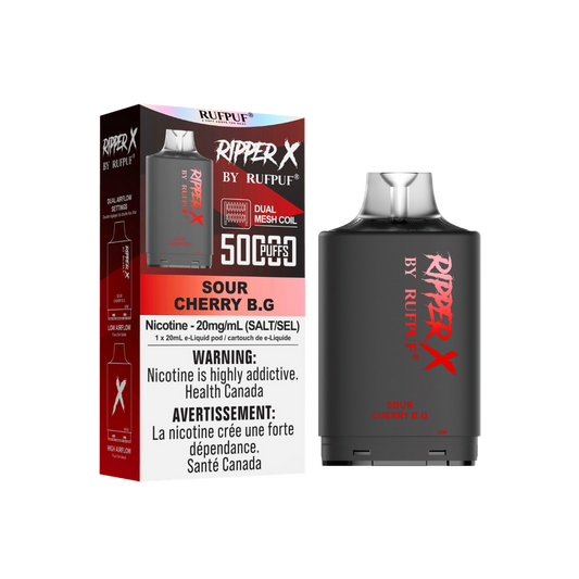 Sour Cherry B.G Rufpuf Ripper X Pods 50K
