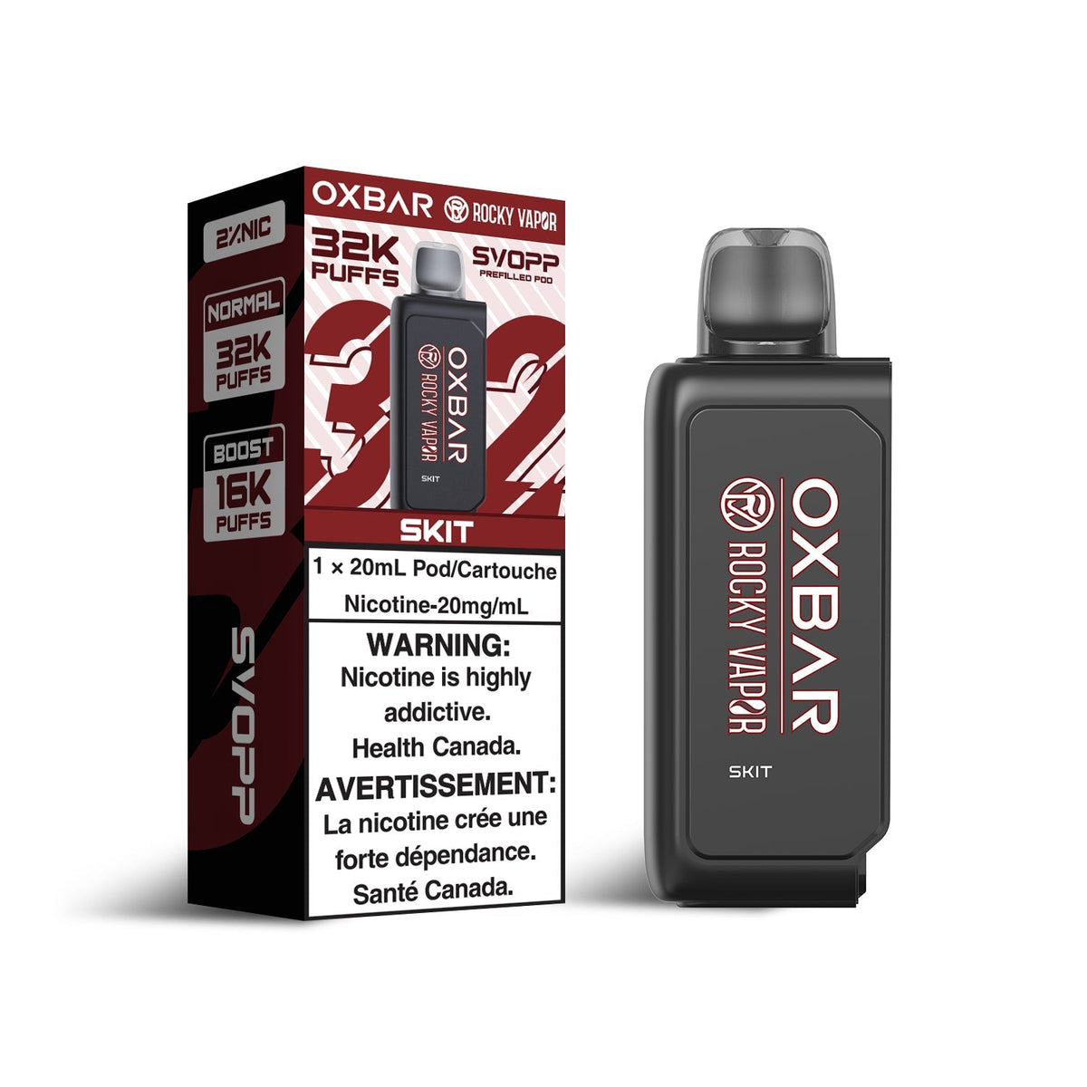Oxbar Svopp Pods 32K