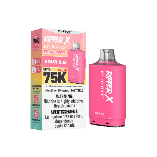 Sour B.G Rufpuf Ripper X Pods 75K