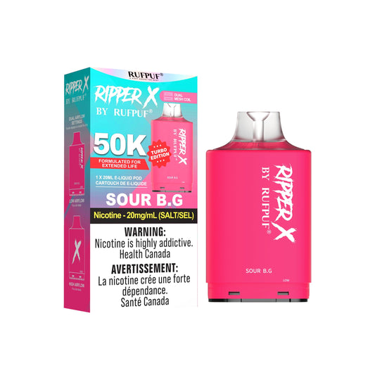 Peachy Fuz Rufpuf Ripper X Pods 50K
