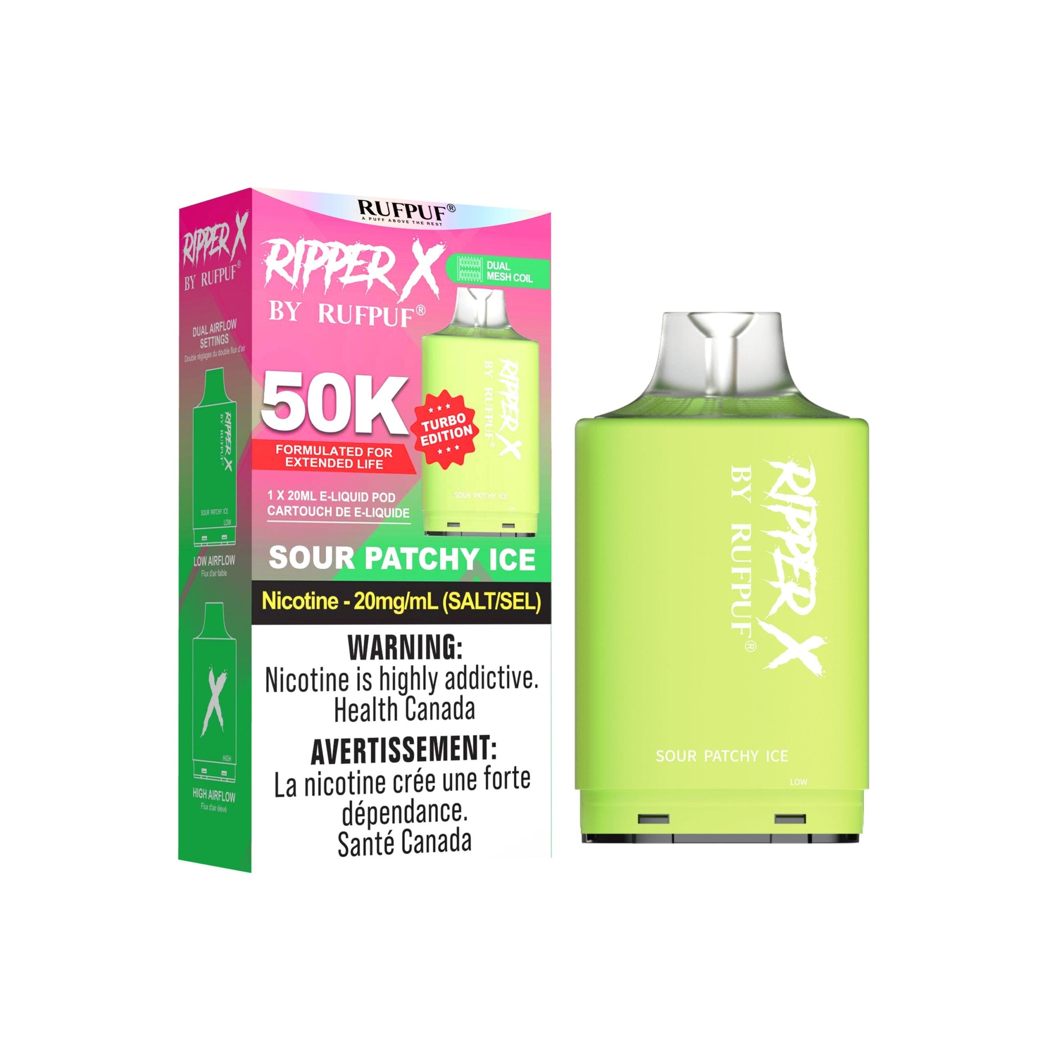 Pineapple Coconut Rufpuf Ripper X Pods 50K