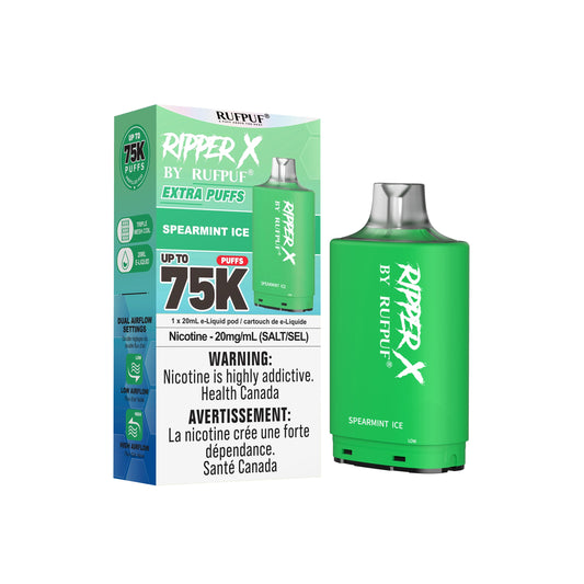 Spearmint Ice Rufpuf Ripper X Pods 75K