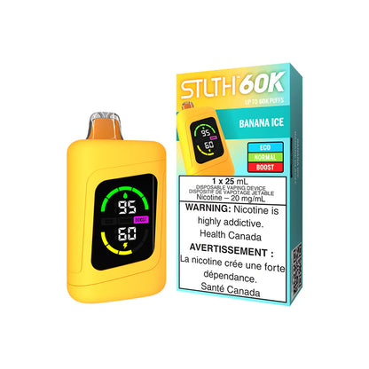 Banana Ice Stlth 60K - Disposable Vape
