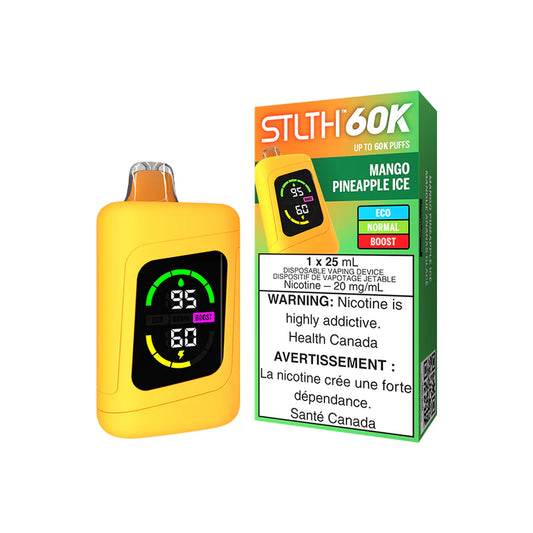 Mango Pineapple Ice Stlth 60K - Disposable Vape