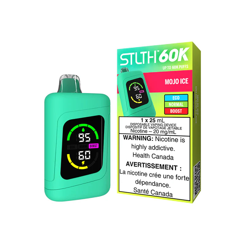 Mojo Ice Stlth 60K - Disposable Vape