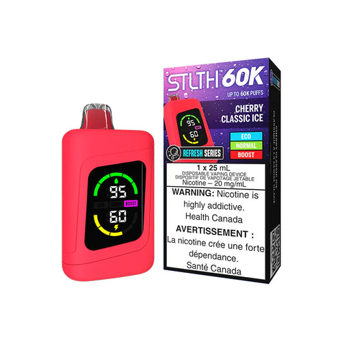 Cherry Classic Ice Stlth 60K Refresh Series - Disposable Vape