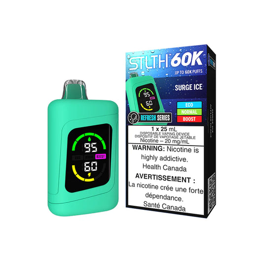 Surge Ice Stlth 60K Refresh Series - Disposable Vape