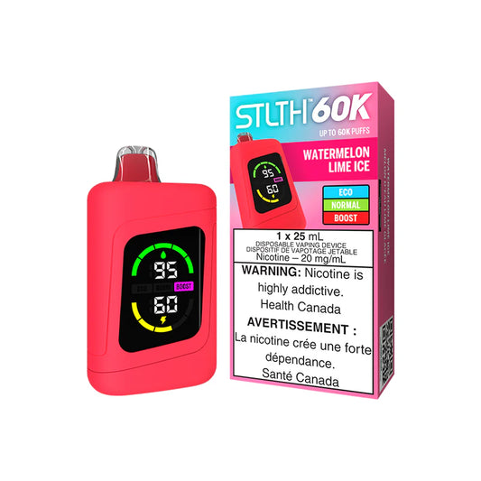 Watermelon Lime Ice Stlth 60K - Disposable Vape