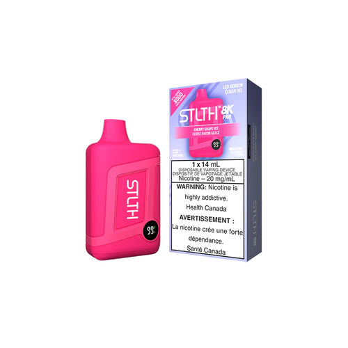Cherry Grape Ice Stlth 8K Pro - Disposable Vape