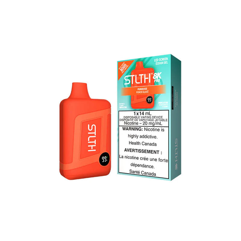 Punch Ice Stlth 8K Pro - Disposable Vape