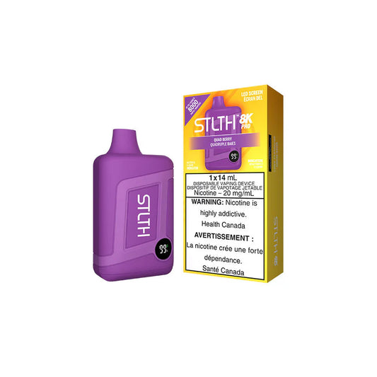 Quad Berry Stlth 8K Pro - Disposable Vape