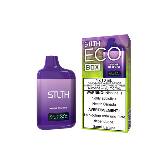 Purple Grape Ice Stlth Eco Box - Disposable
