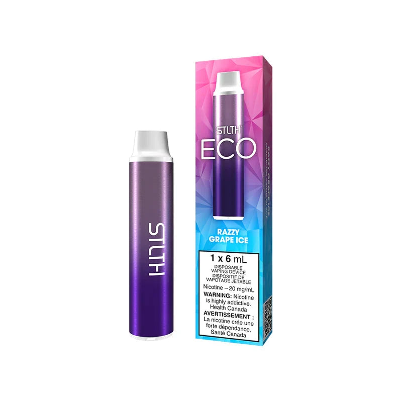 Razzy Grape Ice Stlth ECO - Disposable Vape by STLTH