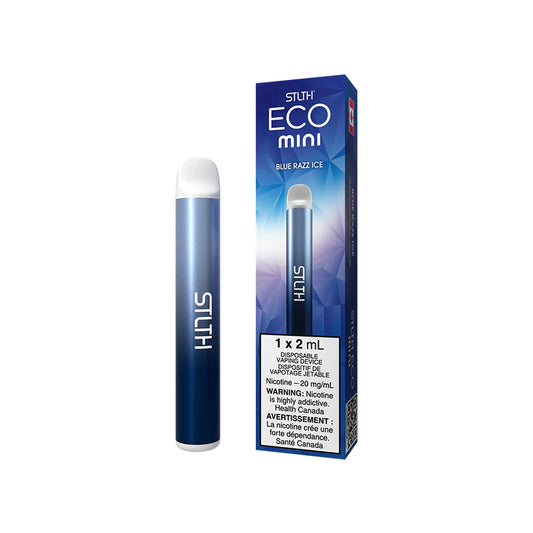 Blue Razz Ice Stlth Eco Mini - Disposable Vape