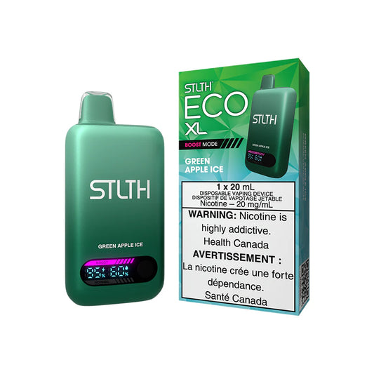 Green Apple Ice Stlth Eco XL - Disposable 60K