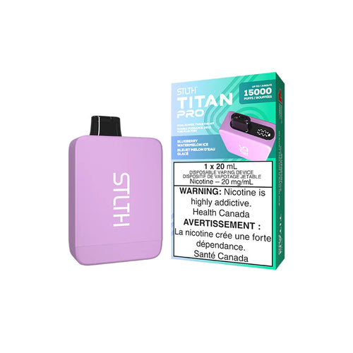 Blueberry Watermelon Ice Stlth Titan Pro - Disposable 15K