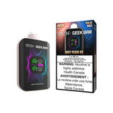 STLTH X GEEK BAR JETABLE - PÊCHE SURETTE GLACÉE (4PCE/CTN) [ON] - 20MG / 30ML