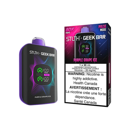 Purple Grape Ice Stlth x Geek Bar - Disposable 80K