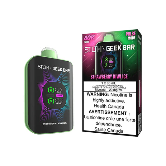 Strawberry Kiwi Ice Stlth x Geek Bar (Canada Limited Edition) - Disposable 80K
