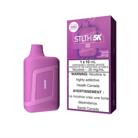 Grape Stlth 5K Box - Disposable Vape