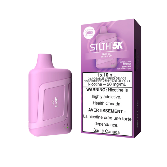 Grape Ice Stlth 5K Box - Disposable Vape