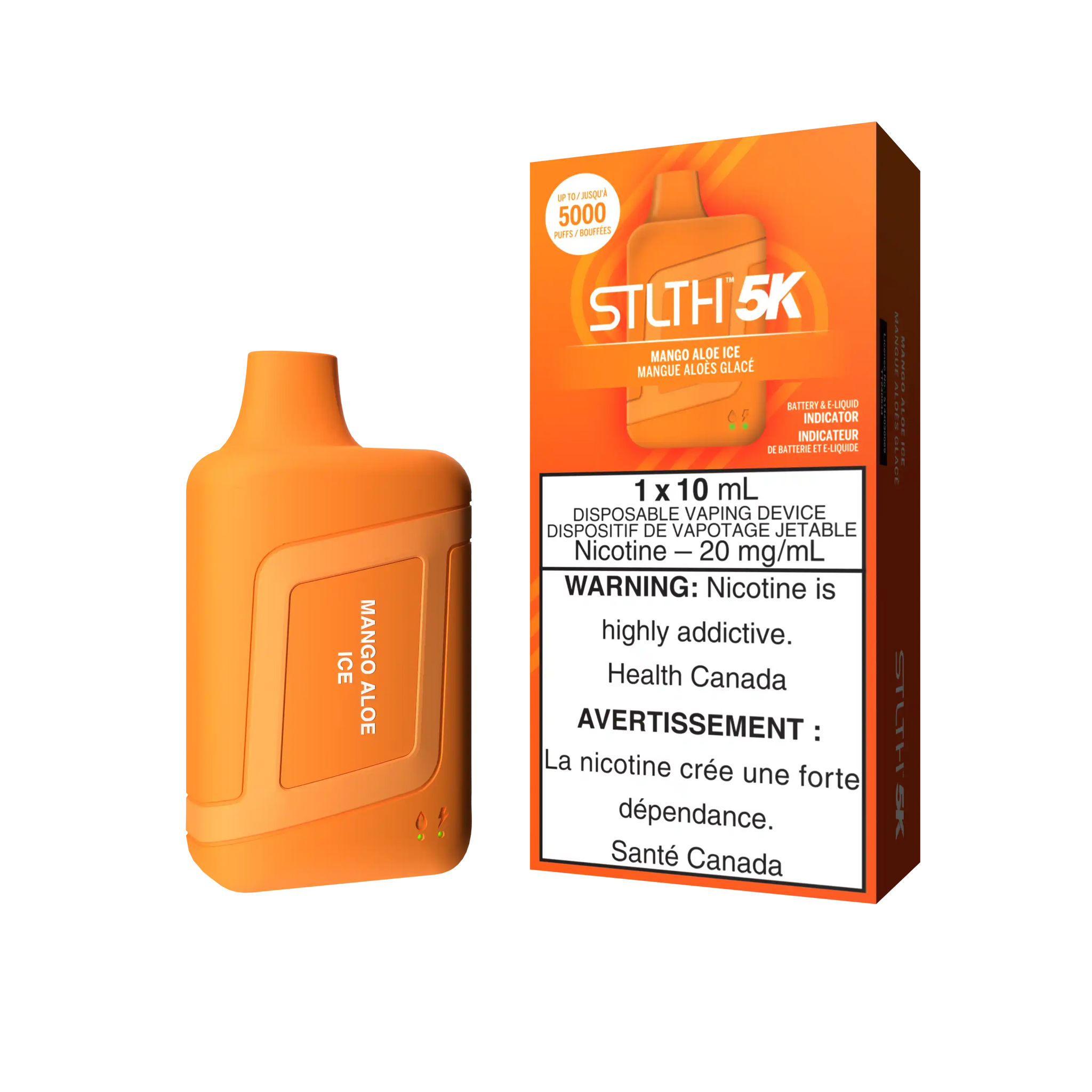 Mango Aloe Ice Stlth 5K Box - Disposable Vape