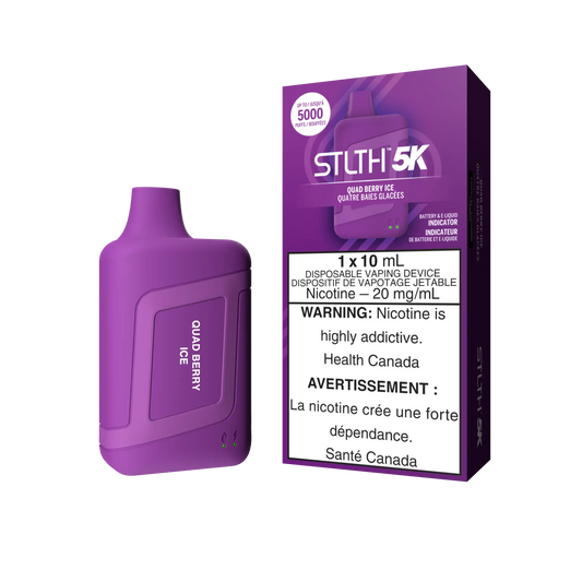 Quad Berry Ice Stlth 5K Box - Disposable Vape