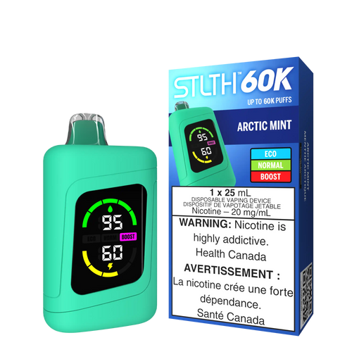 Arctic Mint Stlth 60K - Disposable Vape
