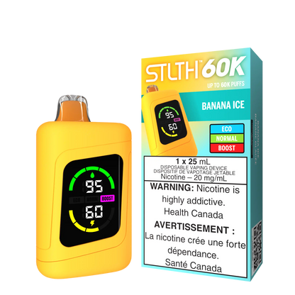 Banana Ice Stlth 60K - Disposable Vape