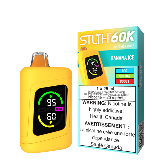 Banana Ice Stlth 60K - Disposable Vape