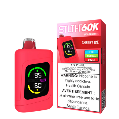 Cherry Ice Stlth 60K - Disposable Vape