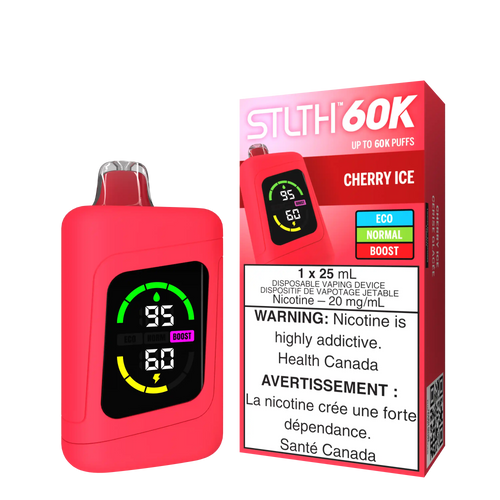 Cherry Ice Stlth 60K - Disposable Vape