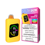Coco Banana Ice Stlth 60K - Disposable Vape