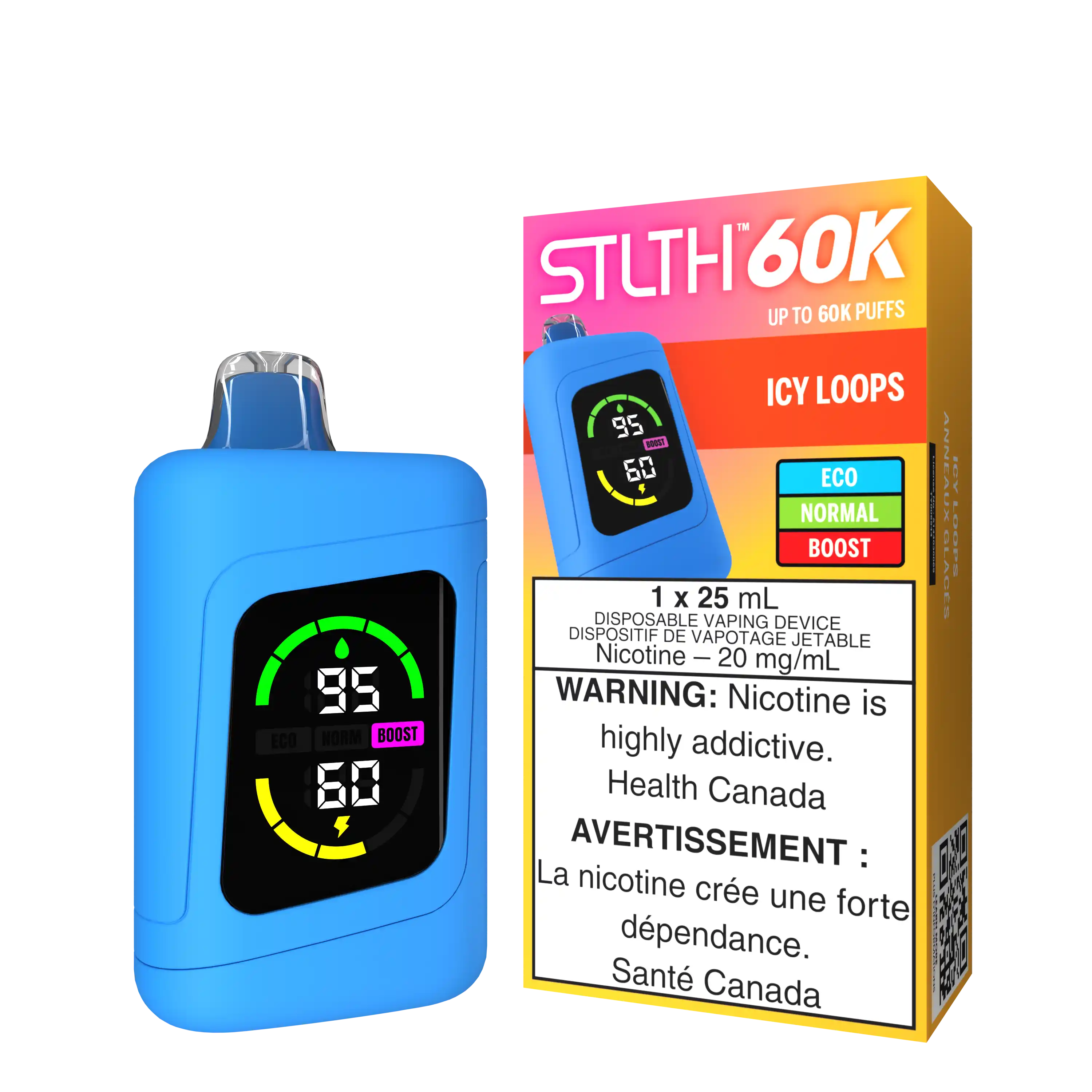 Icy Loops Stlth 60K - Disposable Vape by STLTH