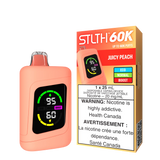 Juicy Peach Stlth 60K - Disposable Vape