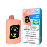 Juicy Peach Ice Stlth 60K - Disposable Vape