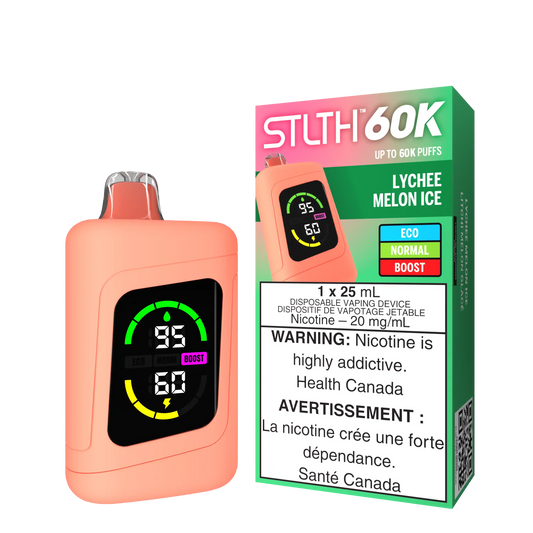Lychee Melon Ice Stlth 60K - Disposable Vape