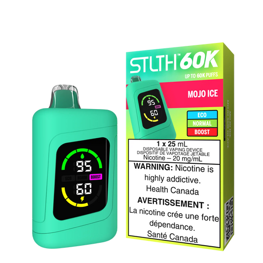 Mojo Ice Stlth 60K - Disposable Vape