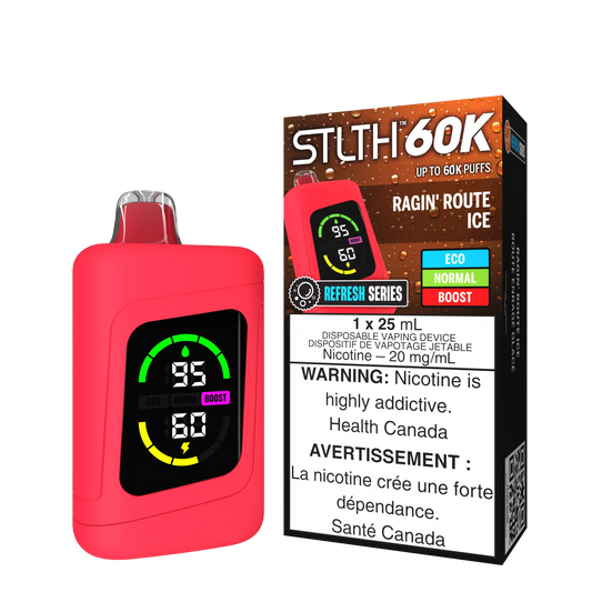 Ragin Route Ice Stlth 60K Refresh Series - Disposable Vape