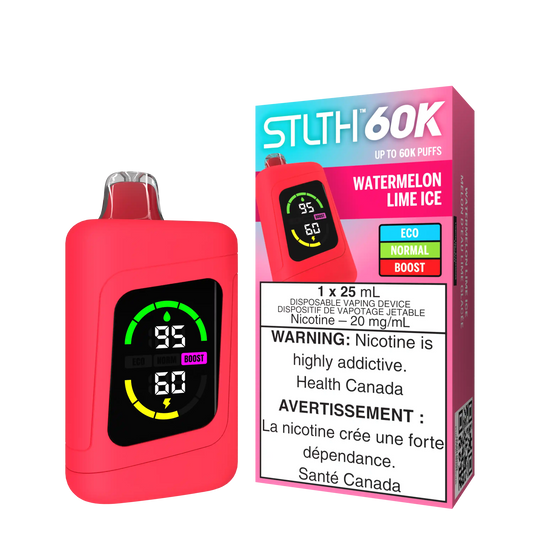 Watermelon Lime Ice Stlth 60K - Disposable Vape