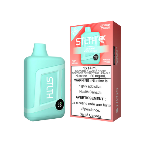 Arctic Mint Stlth 8K Pro - Disposable Vape