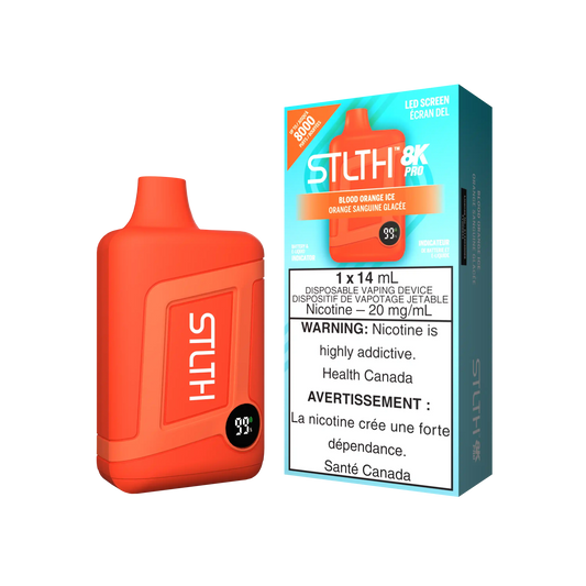 Blood Orange Ice Stlth 8K Pro - Disposable Vape