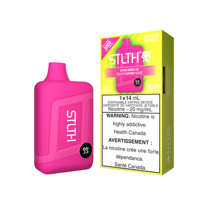 Citrus Burst Ice Stlth 8K Pro - Disposable Vape