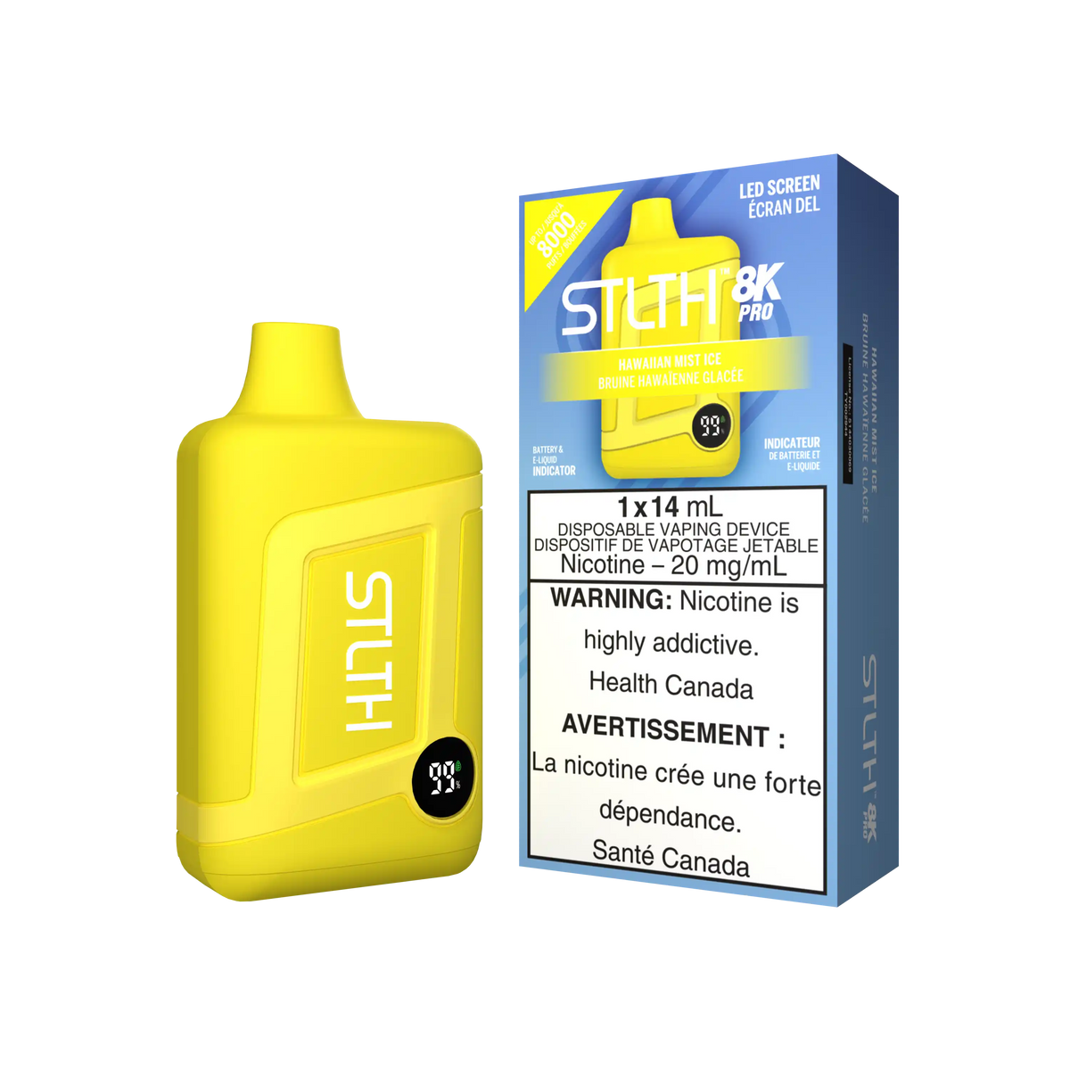 Hawaiian Mist Ice Stlth 8K Pro - Disposable Vape by STLTH