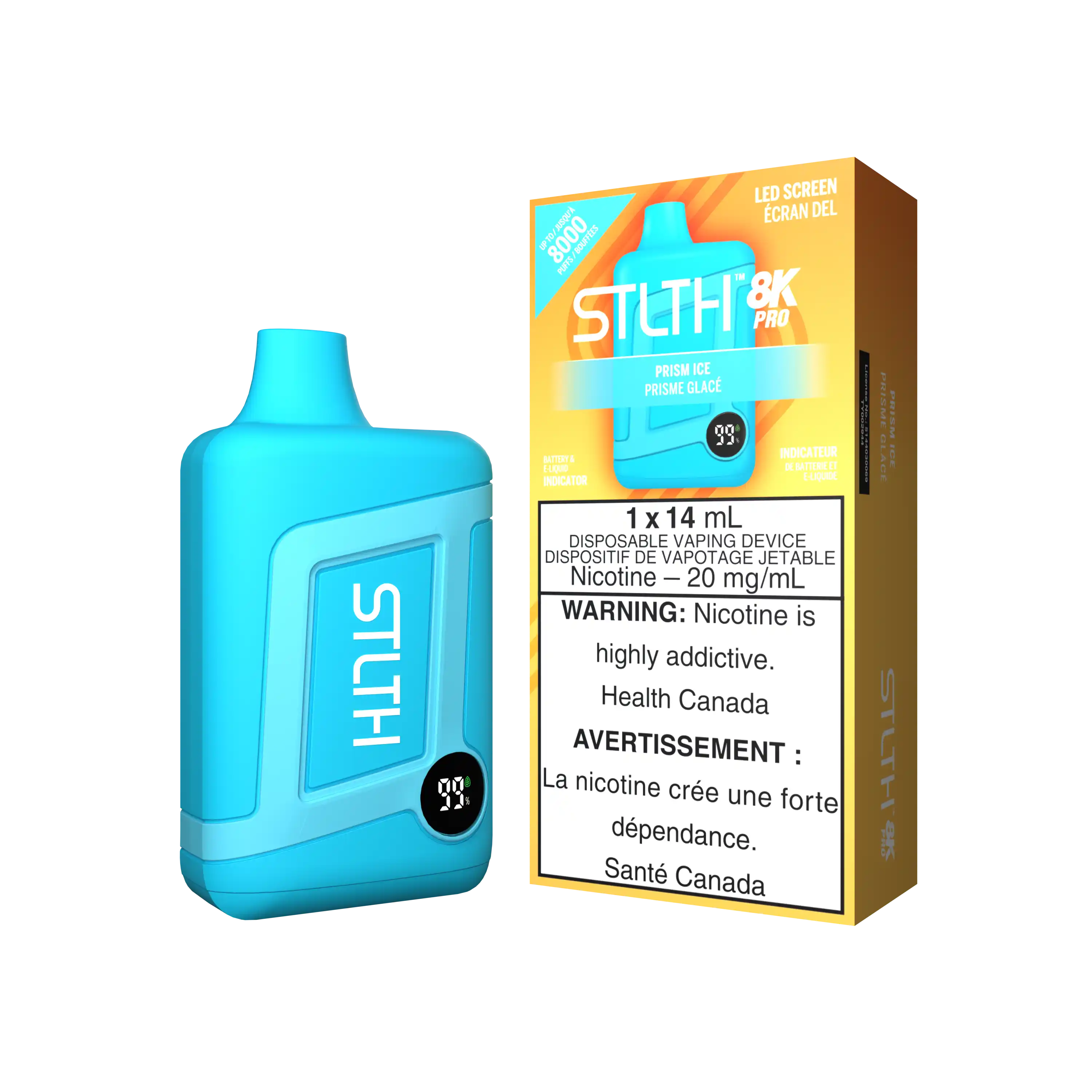 Prism Ice Stlth 8K Pro - Disposable Vape