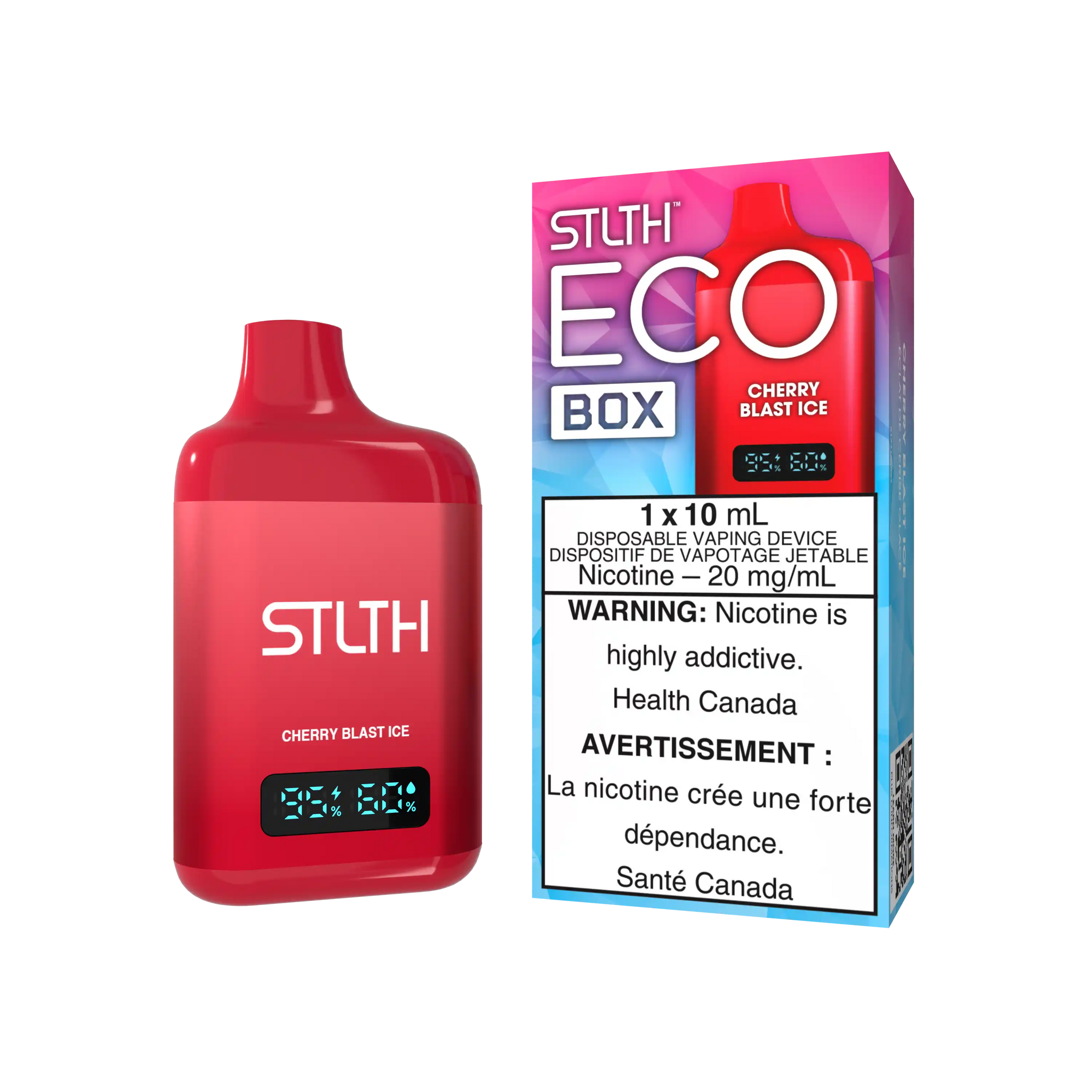 Cherry Blast Ice Stlth Eco Box - Disposable