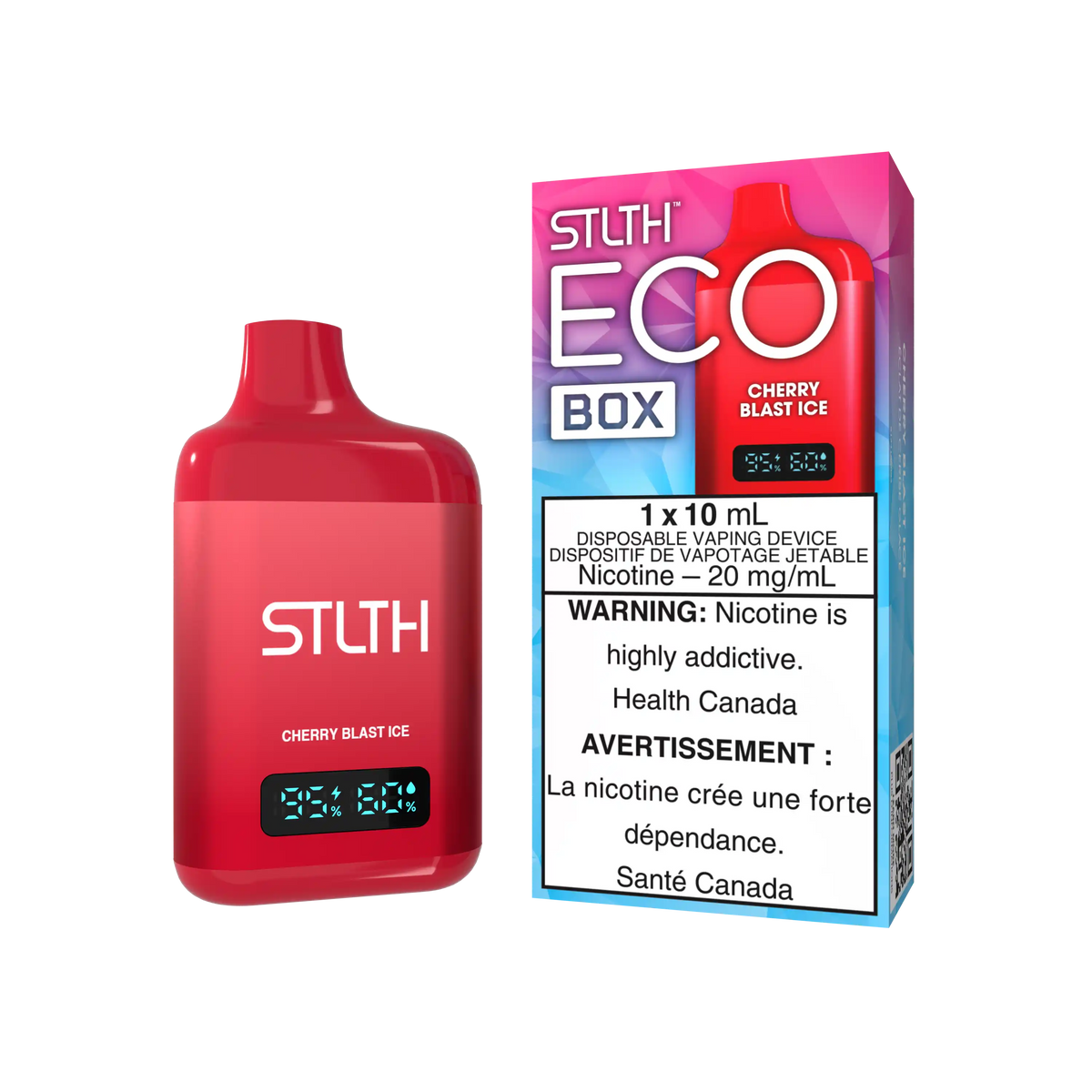 Cherry Blast Ice Stlth Eco Box - Disposable by STLTH