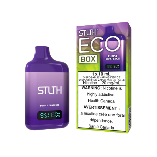 Purple Grape Ice Stlth Eco Box - Disposable by STLTH