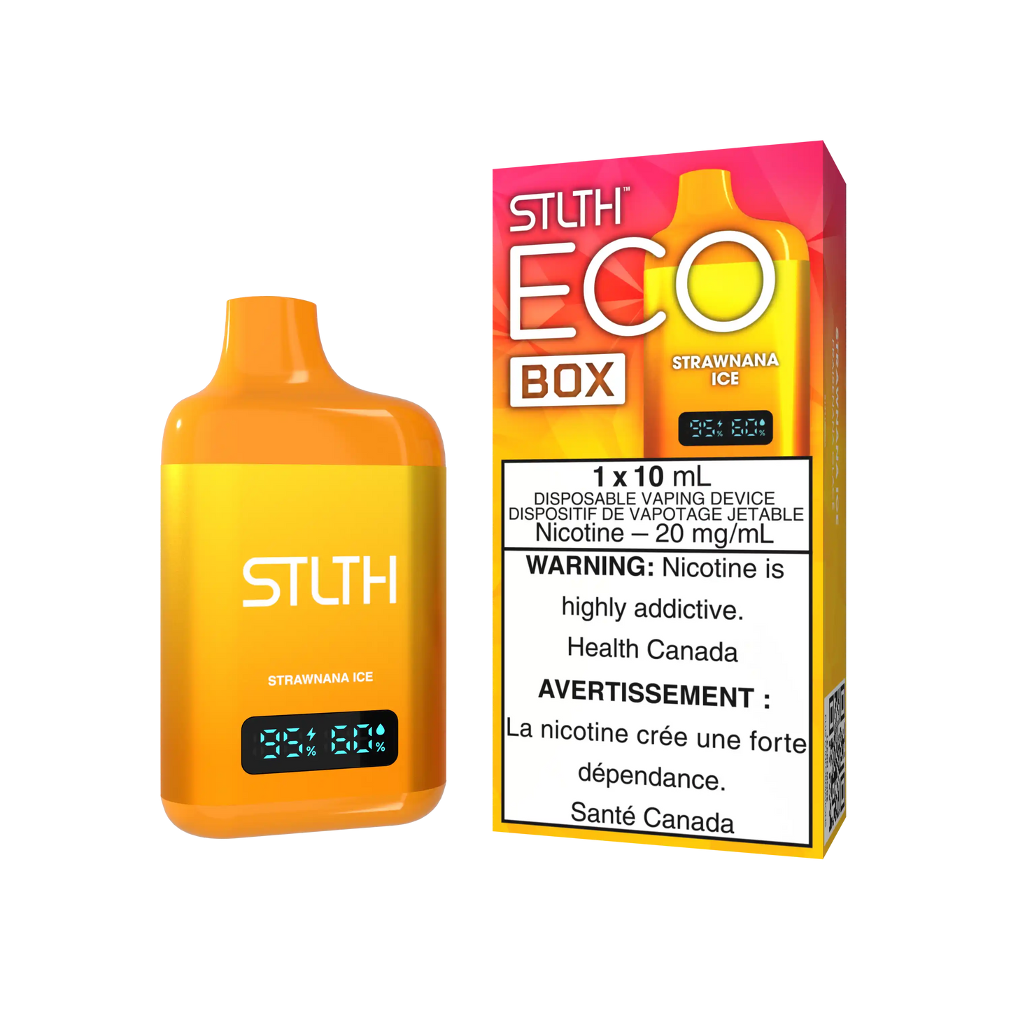 Strawnana Ice Stlth Eco Box - Disposable