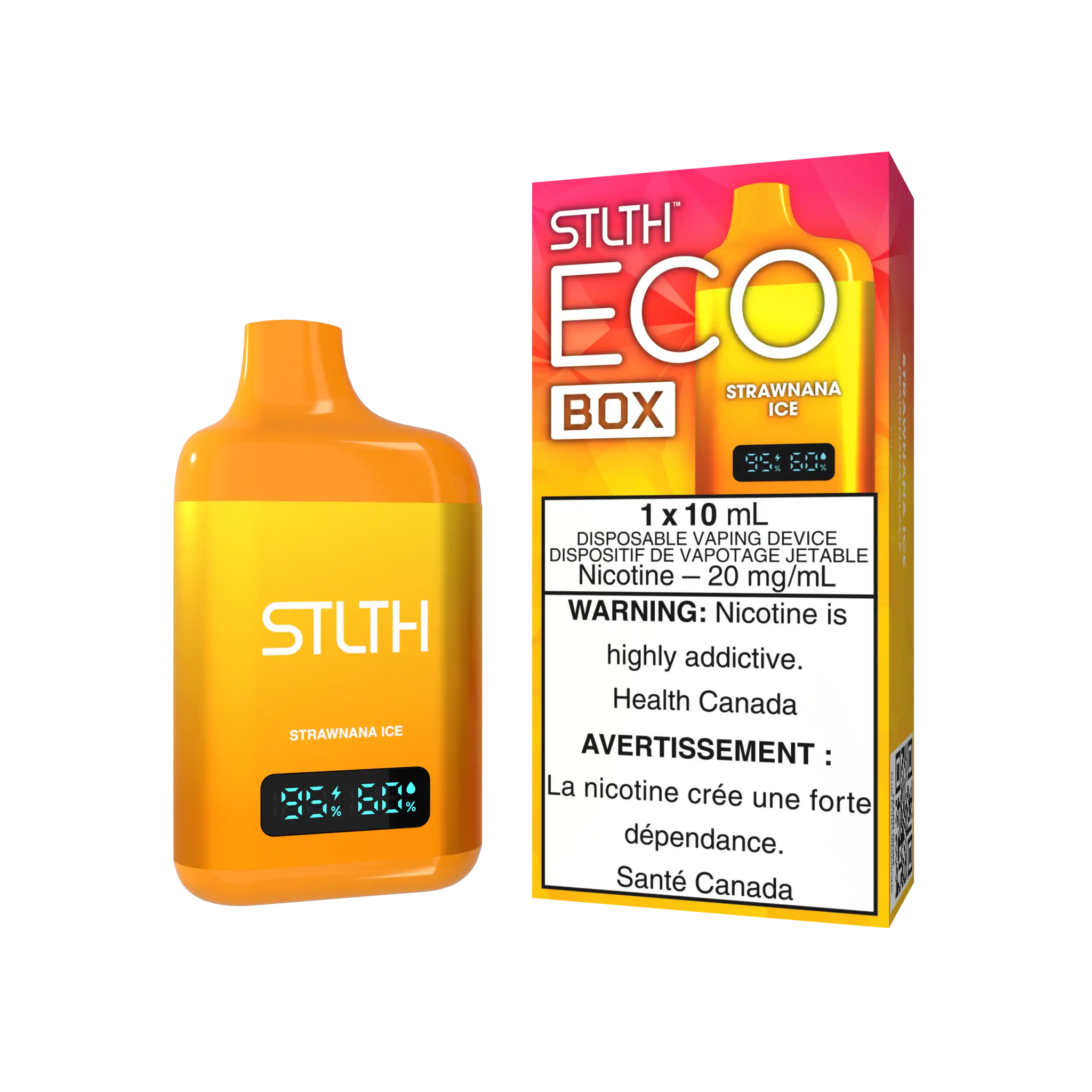 Strawnana Ice Stlth Eco Box - Disposable